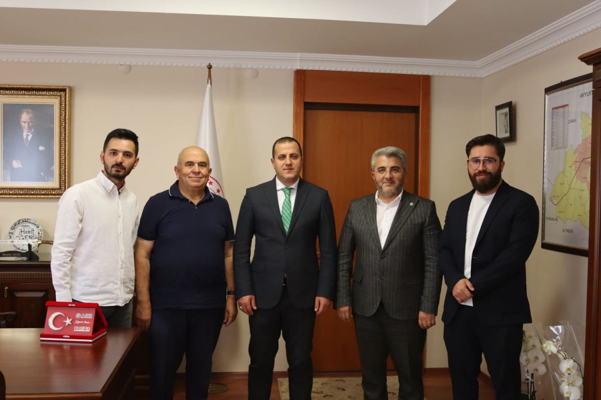 Akyurt Kaymakamı Hamit Genç'i Ziyaret Ettik